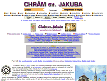 Tablet Screenshot of chramsvjakuba.sk